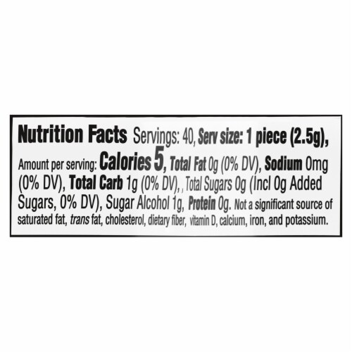 Trident Vibes Sour Patch Kids Redberry Sugar Free Gum Perspective: back