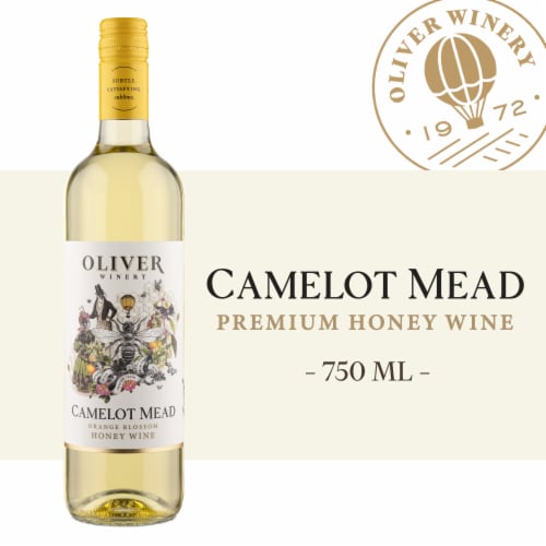 Oliver Camelot Mead Honey Wine Perspective: back