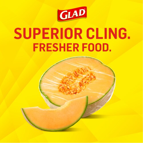 Glad Cling N Seal Plastic Food Wrap Perspective: back