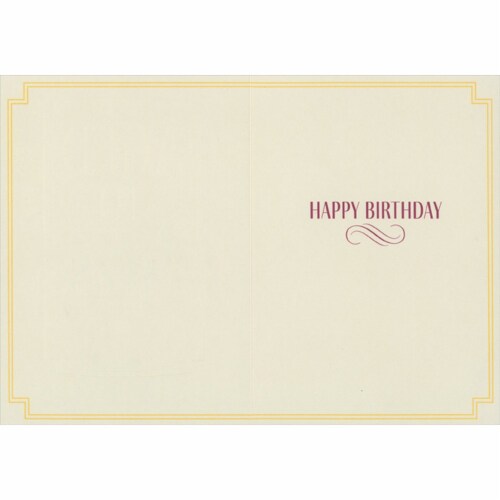 Avanti Aged Birthday Card Perspective: back
