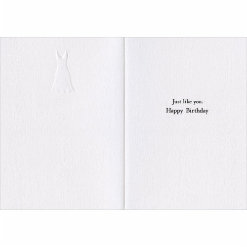 Avanti Timeless Birthday Card Perspective: back