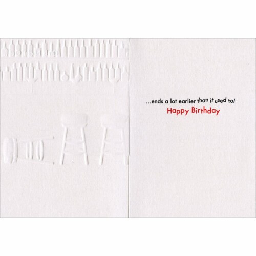 Avanti Bar Stools A-Press Birthday Card Perspective: back