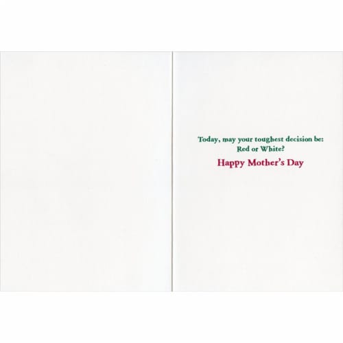 Avanti Upside Down Cat Reading Book Funny Mother's Day Card Perspective: back