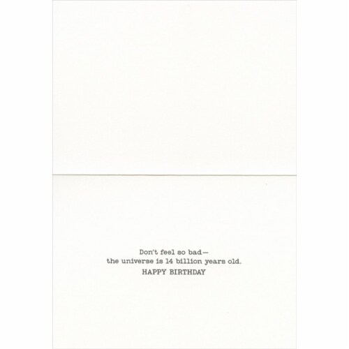Avanti Press Greeting Card Man In Observatory Perspective: back