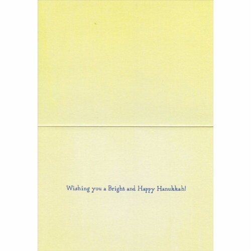 Chipmunk Menorah Card Perspective: back