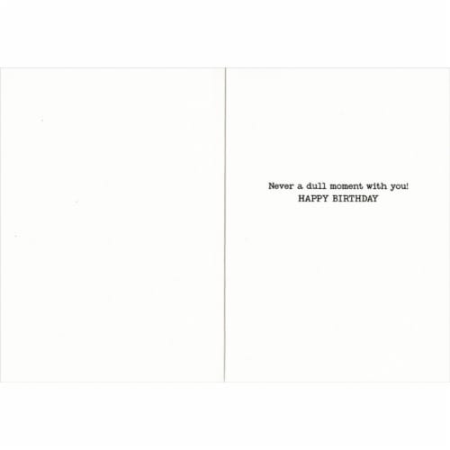 Avanti Press Greeting Card Flappers on Motorcycle Perspective: back