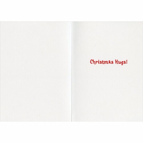 Avanti Christmas Prairie Dogs Cute Christmas Card Perspective: back