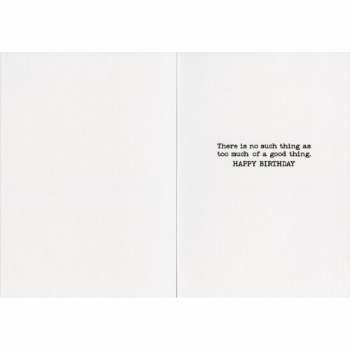 Avanti Press Greeting Card Birthday Polish Sausage Store Perspective: back