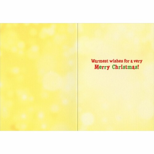 Avanti Press Greeting Card XMS Sloth with Gift Perspective: back