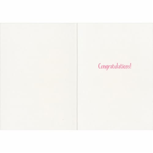 Avanti Smarty Pants Dog Wearing Blue Jeans Humorous: Funny Graduation Card for Her Perspective: back