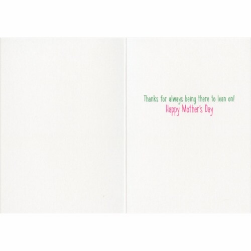 Avanti Alpaca Mom and Child Mother's Day Card for Mom : Mother Perspective: back