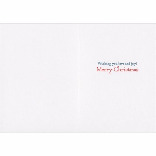 Avanti Press Greeting Cards Christmas Cardinals Perspective: back