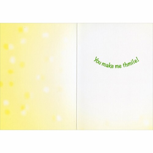 Avanti Press Greeting Card - Chipmunk Corn Teeth Perspective: back