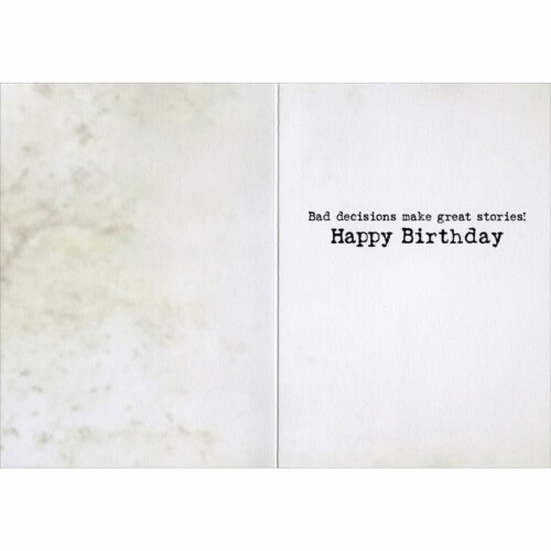 Avanti Press Greeting Cards Birthday Pug Keep Off Sign Perspective: back