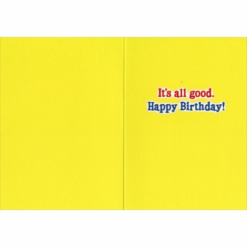 Avanti Press Greeting Cards Birthday Basset Hound (DEAN) Wearing Sunglasses Perspective: back