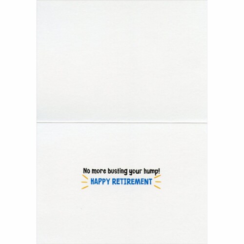 Avanti Press Greeting Cards Retirement Camels at the Water Cooler Perspective: back