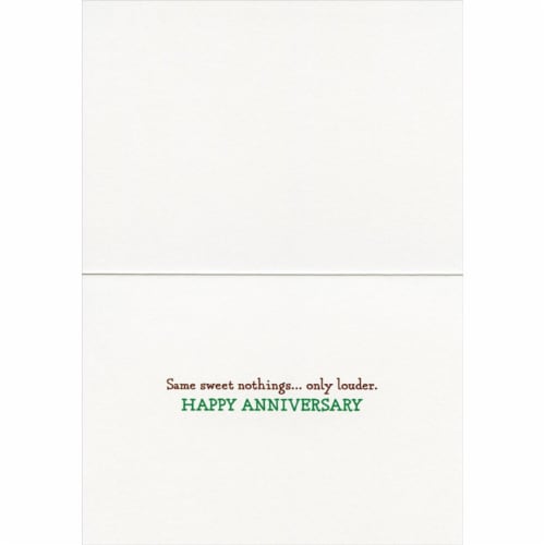 Avanti Press Greeting Cards Anniversary- Owl Couple Communication Perspective: back