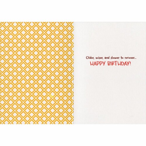 Avanti Press Greeting Cards Birthday- Rooster Hangover Perspective: back