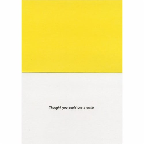 Avanti Press Greeting Card Support Cat With Human Teeth - Alterna Perspective: back