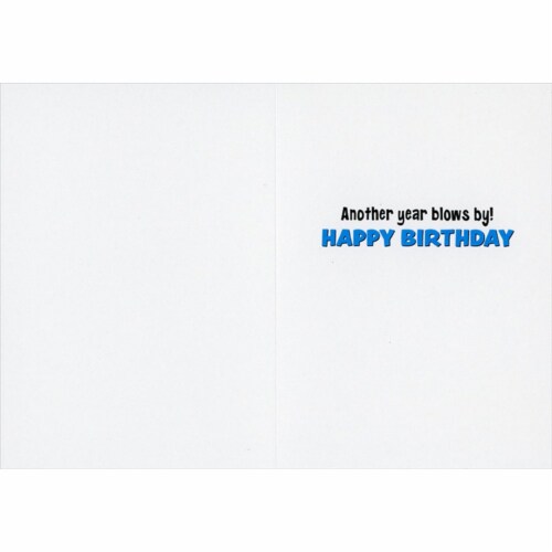 Avanti Press Greeting Card Birthday Running Bubble Wand Perspective: back