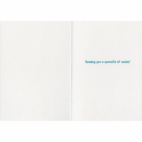 Avanti Press Greeting Card Encouragement Cereal Face Perspective: back