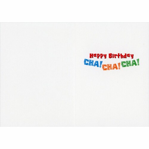 Avanti Press Greeting Cards Birthday- CHIPMUNK SOMBRERO Perspective: back