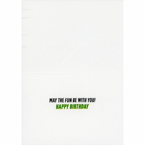 Avanti Press Greeting Cards Birthday- SQUIRRELS WITH GLOWSTICKS Perspective: back