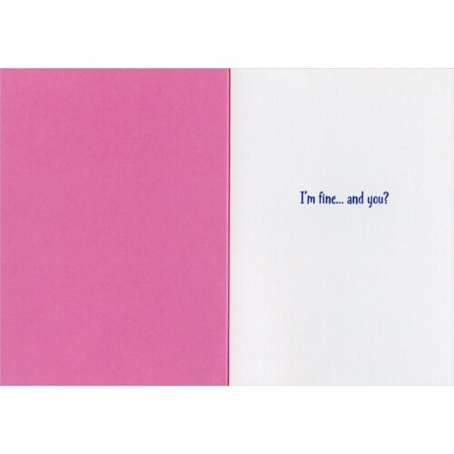 Avanti Press Greeting Cards Almost Funny- LITTLE GIRL HAIR PULL Perspective: back