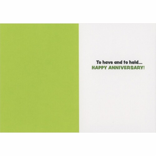 Avanti Press Greeting Cards Anniversary- PUPPY LOVE Perspective: back