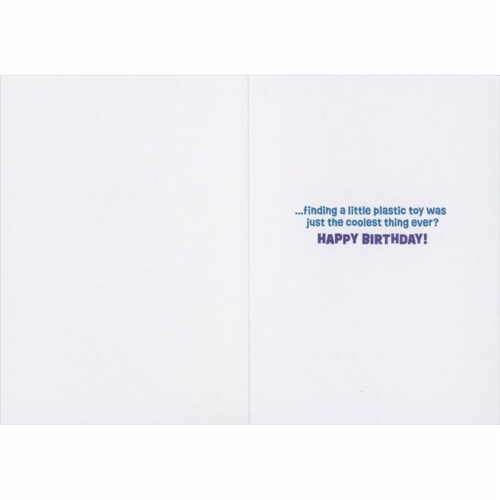 Avanti Press Greeting Cards Birthday- Groundhog Cereal Box Perspective: back