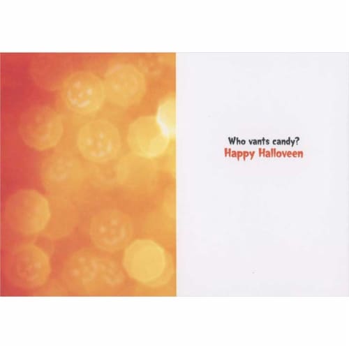 Avanti Press Greeting Cards Halloween Vampire Otter Perspective: back