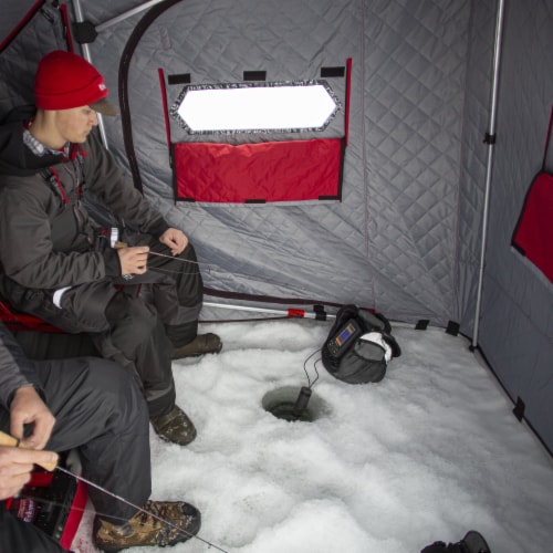 NISUS Insulated 2-Person Cube Series Pop-up Ice Fishing Shelter – TONAREX