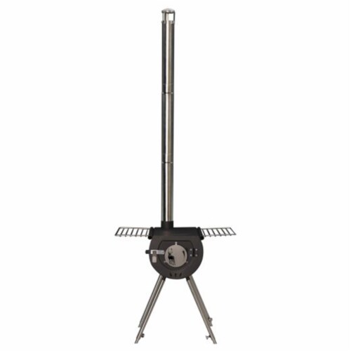 US Stove Company Caribou Backpacker 14 Inch Camp Stove with Extendable Legs Perspective: back