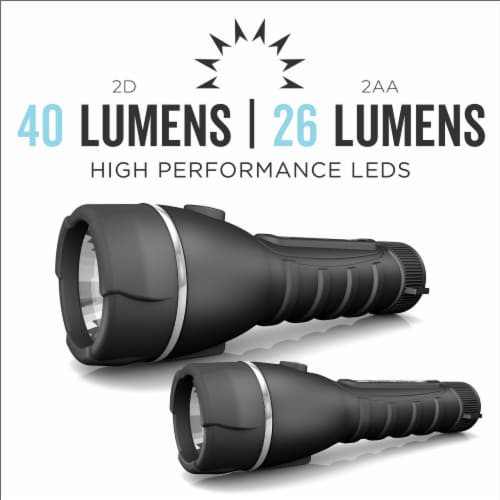 Rayovac 55 Lumens Battery Powered LED Flashlight Multipack Perspective: back