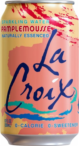 LaCroix® Grapefruit Flavored Sparkling Water Can Perspective: back