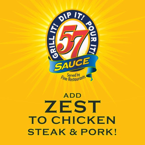 Heinz 57 Sauce Perspective: back