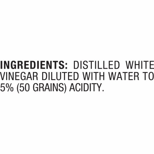 Heinz All Natural Distilled White Vinegar with 5% Acidity Perspective: back