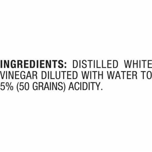 Heinz All Natural Distilled White Vinegar with 5% Acidity Perspective: back
