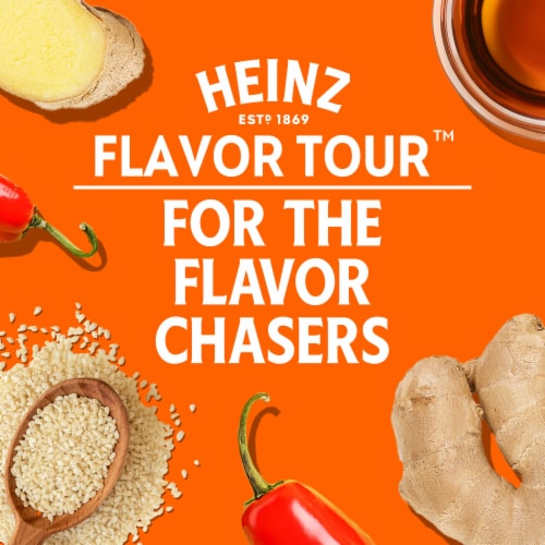 Heinz Flavor Tour Thai Inspired Sweet Chili Sauce, Bottle Perspective: back