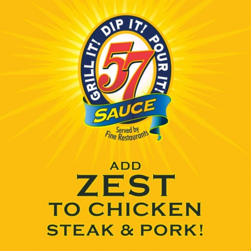 Heinz 57 Sauce Perspective: back