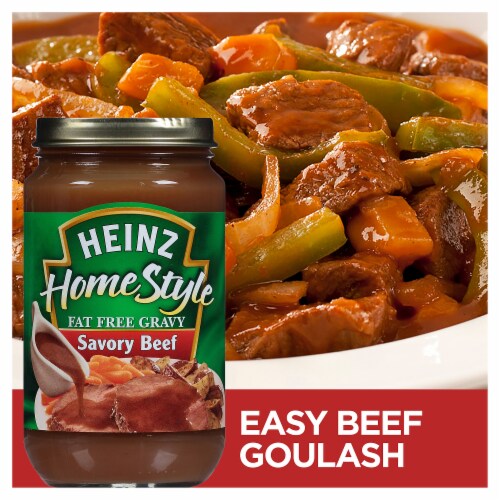 Heinz Homestyle Savory Beef Fat Free Gravy Perspective: back