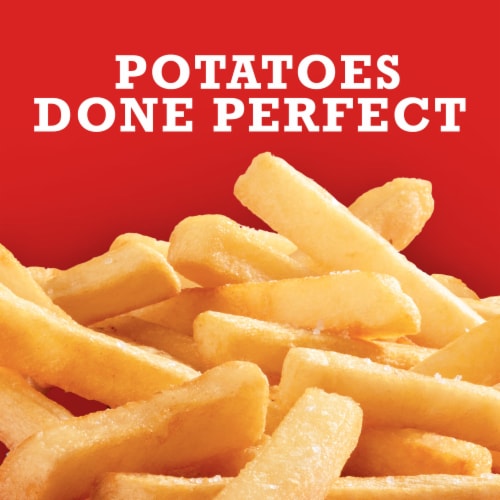 Ore-Ida Crispy Straight-Cut Fries French Fried Potatoes Perspective: back