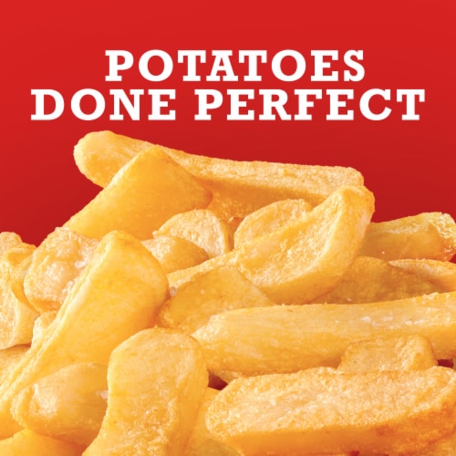 Ore-Ida Classic Thick Cut Steak French Fries French Fried Potatoes Perspective: back