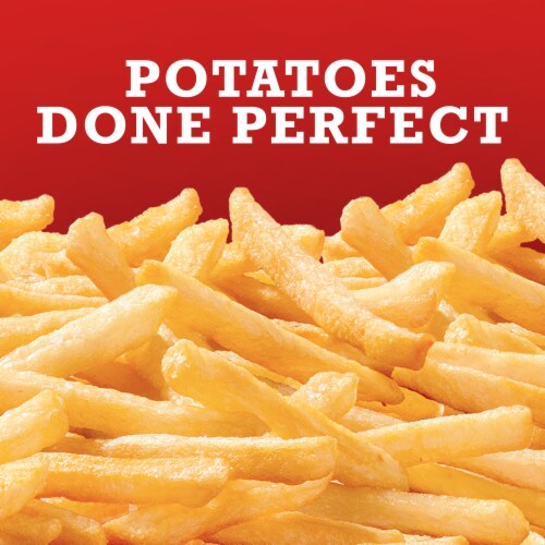 Ore-Ida Golden Shoestrings French Fries Fried Frozen Potatoes Perspective: back