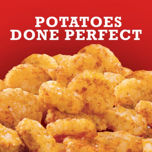 Ore-Ida Ready in 5 Extra Crispy Crowns Seasoned Shredded Microwavable Frozen Potatoes Perspective: back