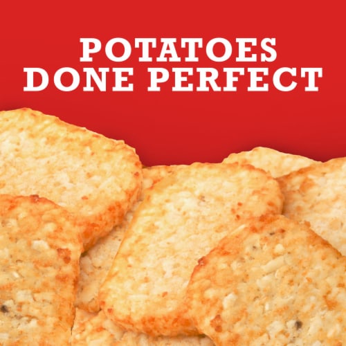 Ore-Ida Golden Hash Brown Patties Shredded Frozen Potatoes Perspective: back
