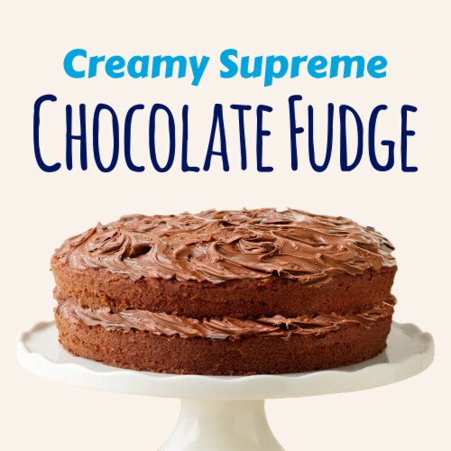 Pillsbury Chocolate Fudge Flavored Frosting Filled Pastry Bag Perspective: back