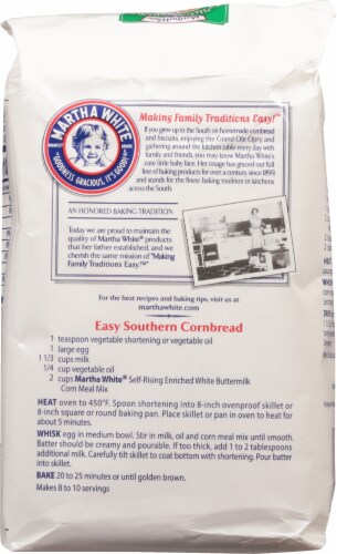 Martha White® Buttermilk Corn Meal Mix Perspective: back