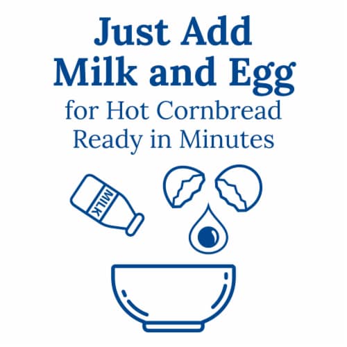 Martha White Gladiola White Cornbread Mix, 6 Oz Pouch Perspective: back