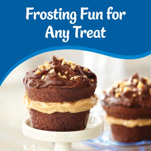 Pillsbury Creamy Supreme Milk Chocolate Frosting Perspective: back
